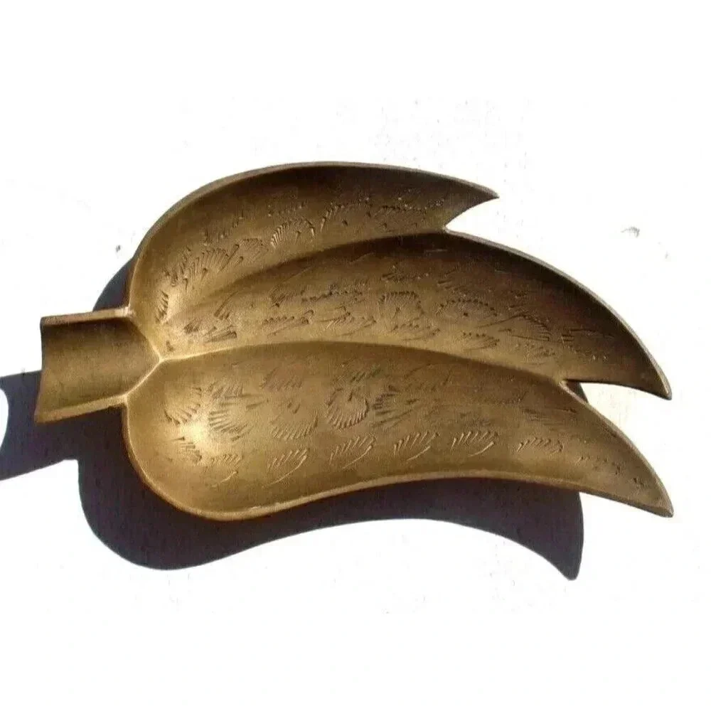Vintage brass ashtrays